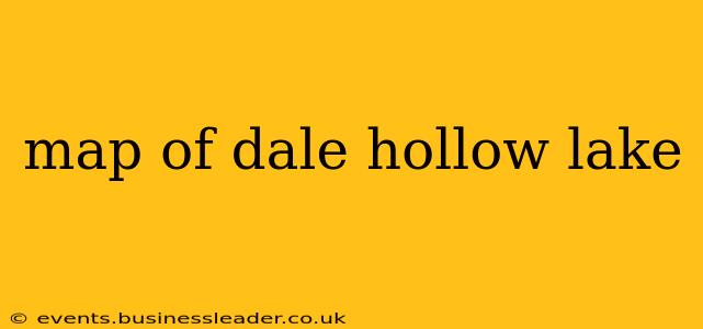 map of dale hollow lake