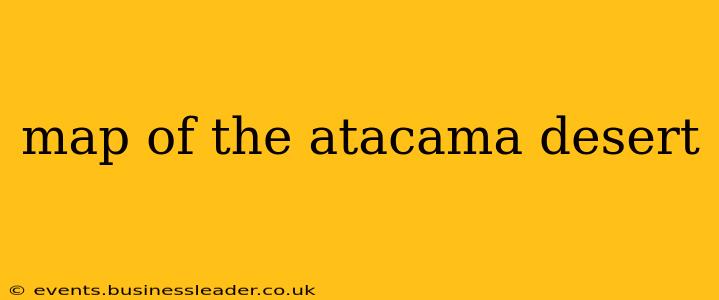 map of the atacama desert