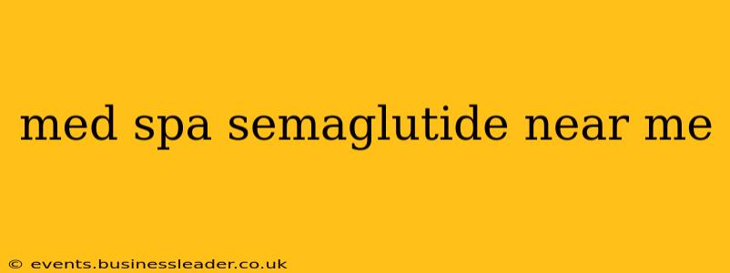 med spa semaglutide near me