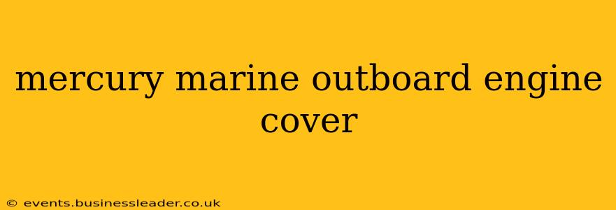mercury marine outboard engine cover