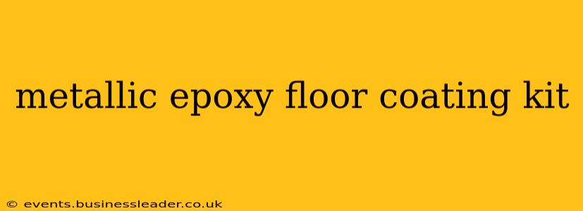 metallic epoxy floor coating kit