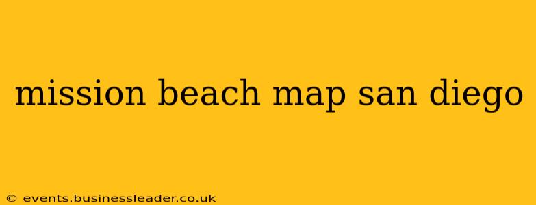 mission beach map san diego
