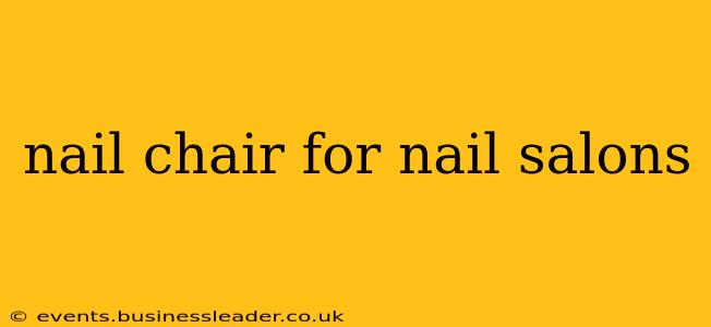 nail chair for nail salons