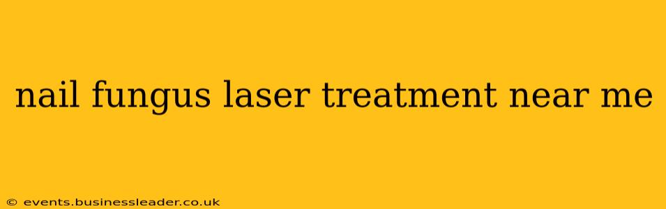 nail fungus laser treatment near me
