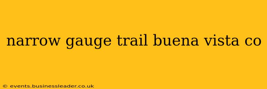 narrow gauge trail buena vista co