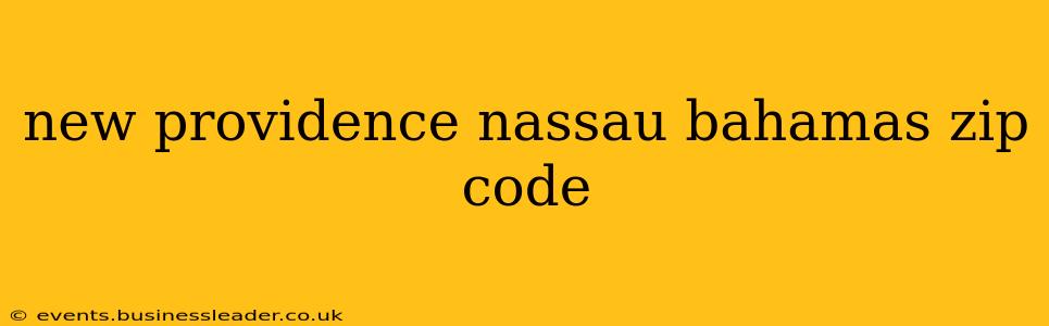 new providence nassau bahamas zip code