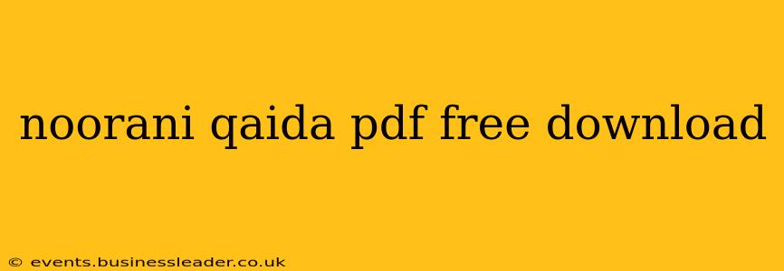noorani qaida pdf free download