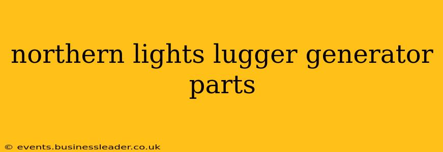 northern lights lugger generator parts