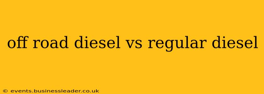 off road diesel vs regular diesel