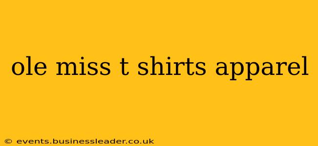 ole miss t shirts apparel