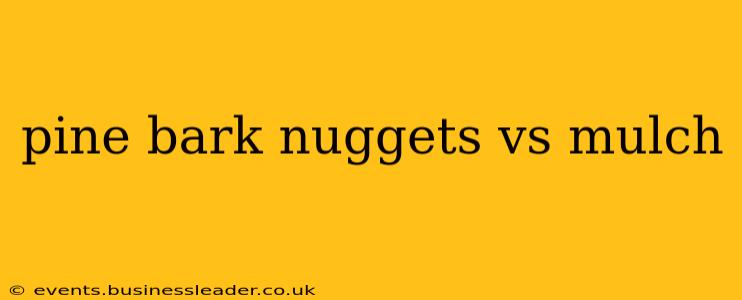 pine bark nuggets vs mulch