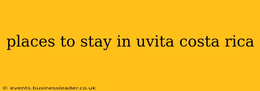 places to stay in uvita costa rica