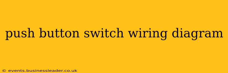 push button switch wiring diagram