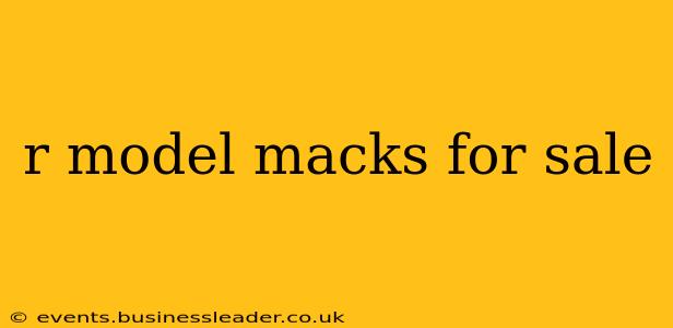 r model macks for sale