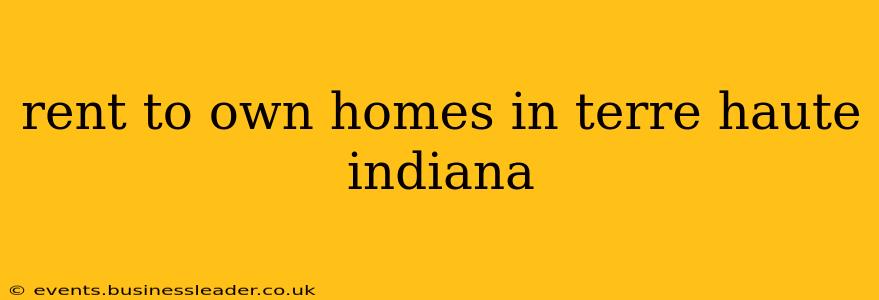 rent to own homes in terre haute indiana