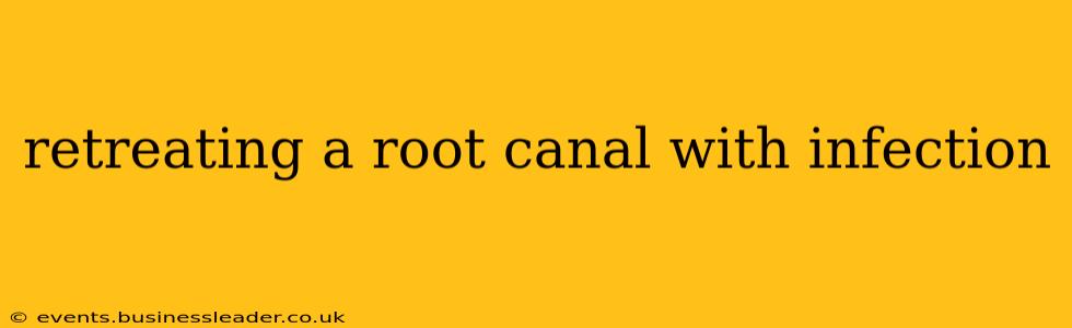 retreating a root canal with infection