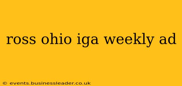 ross ohio iga weekly ad