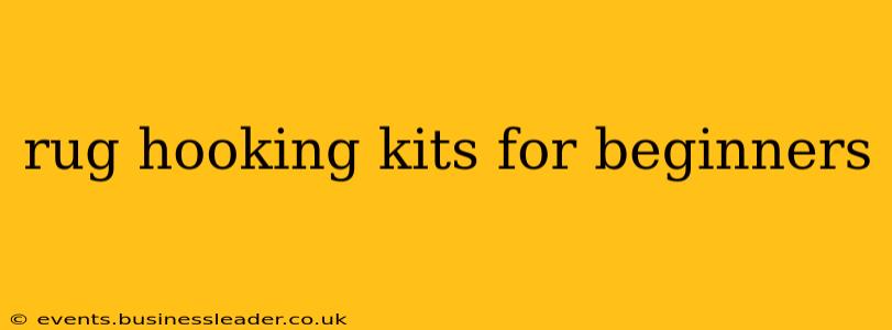 rug hooking kits for beginners