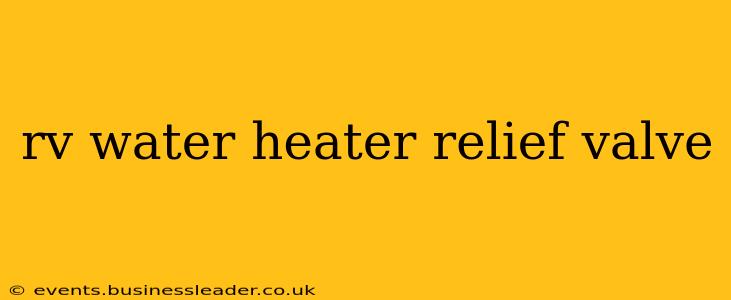 rv water heater relief valve