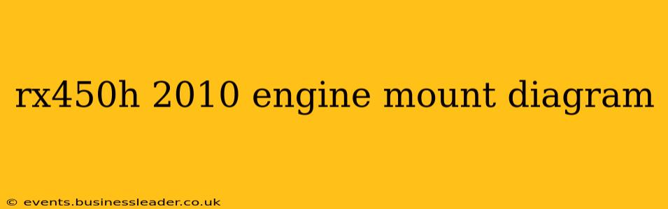 rx450h 2010 engine mount diagram