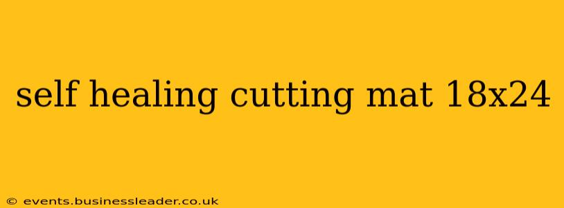self healing cutting mat 18x24