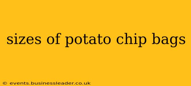sizes of potato chip bags