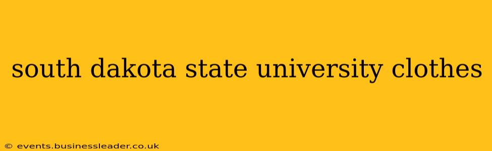 south dakota state university clothes