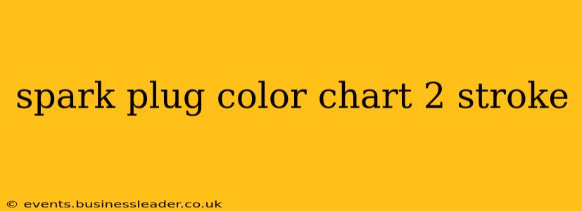 spark plug color chart 2 stroke