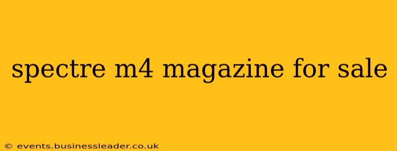 spectre m4 magazine for sale