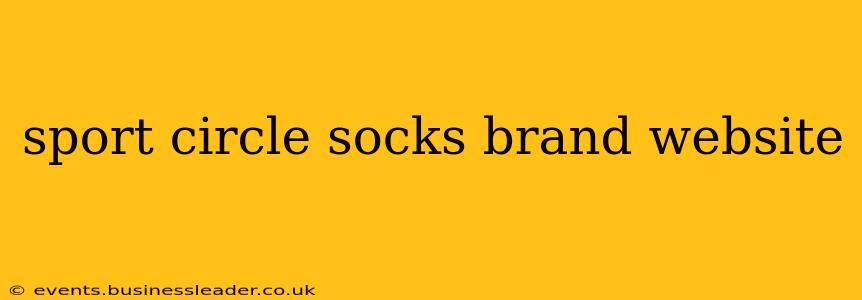 sport circle socks brand website