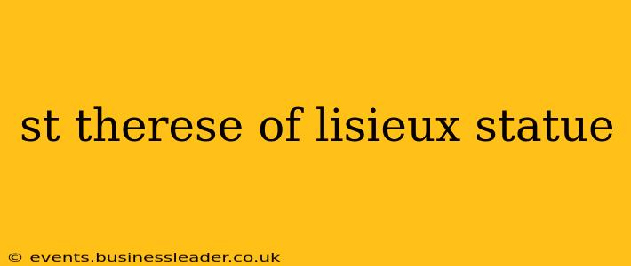 st therese of lisieux statue