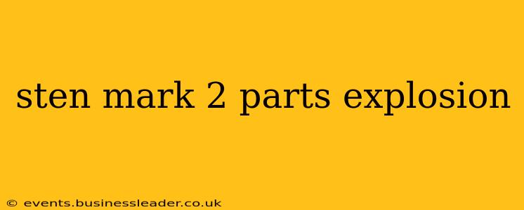 sten mark 2 parts explosion