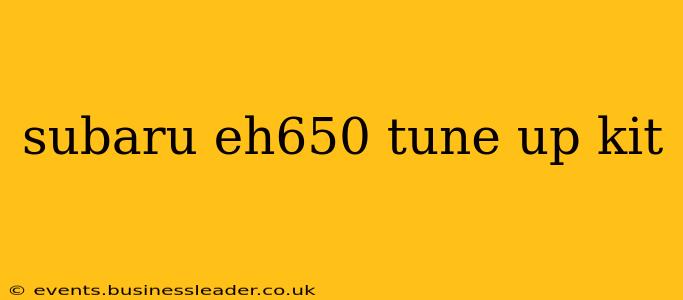 subaru eh650 tune up kit
