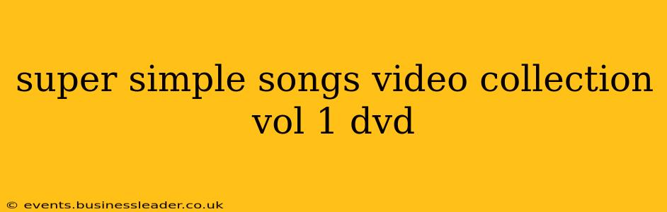 super simple songs video collection vol 1 dvd