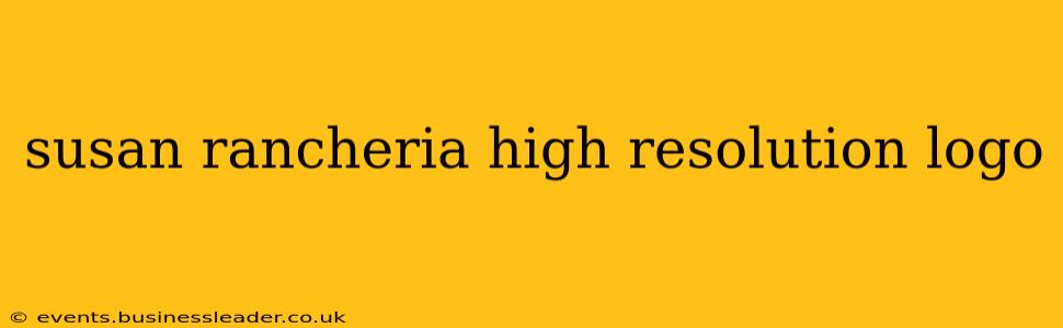 susan rancheria high resolution logo