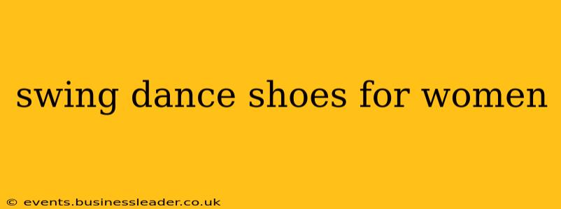 swing dance shoes for women