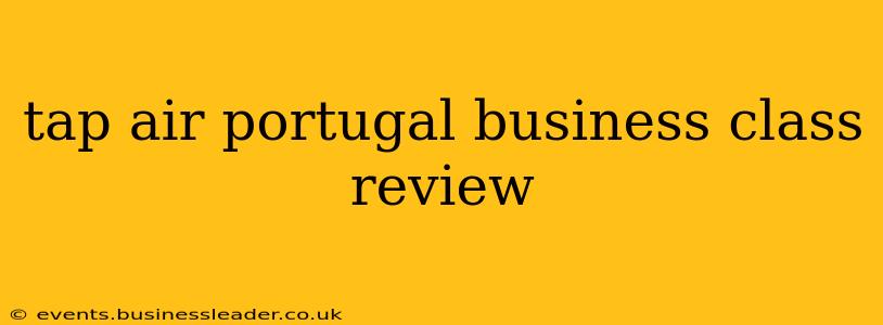 tap air portugal business class review