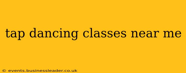tap dancing classes near me