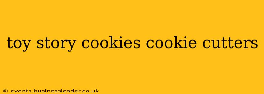toy story cookies cookie cutters