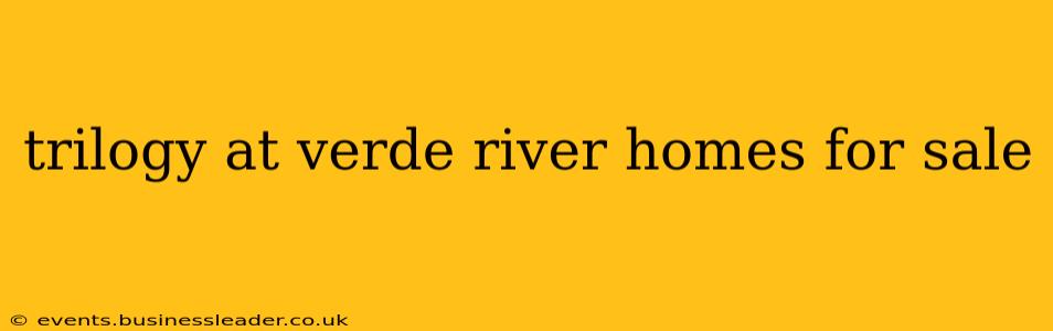 trilogy at verde river homes for sale