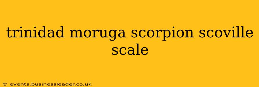 trinidad moruga scorpion scoville scale