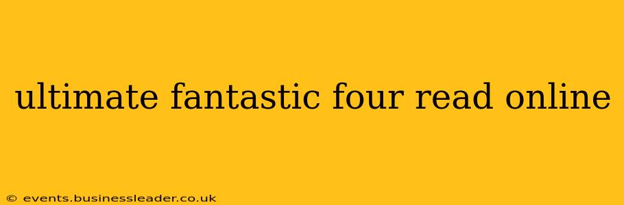ultimate fantastic four read online