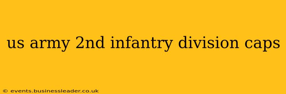us army 2nd infantry division caps