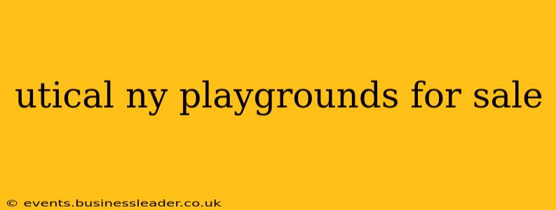 utical ny playgrounds for sale