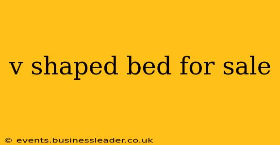 v shaped bed for sale