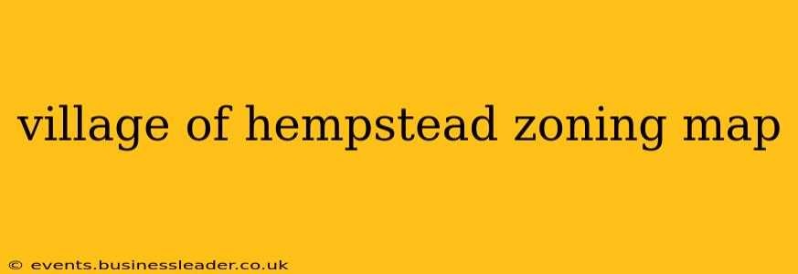 village of hempstead zoning map