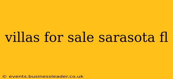 villas for sale sarasota fl