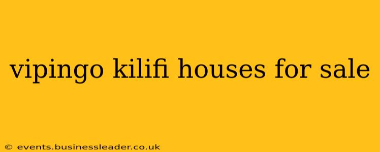 vipingo kilifi houses for sale