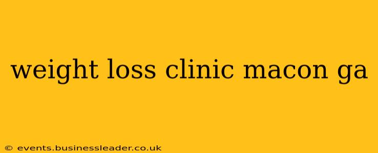 weight loss clinic macon ga