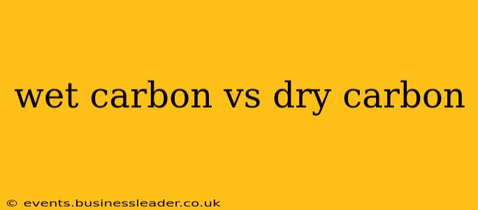 wet carbon vs dry carbon